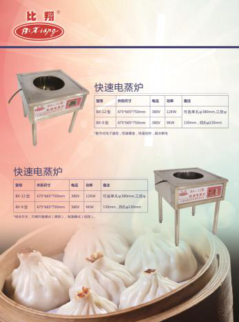 快速电蒸炉